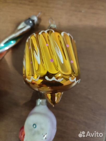 Елочные игрушки СССР