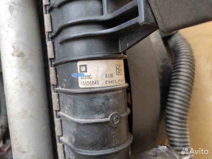 Касета радиаторов Z22YH АКПП на Опель Зафира Б