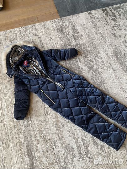 Зимний комбинезон для девочки 140 146