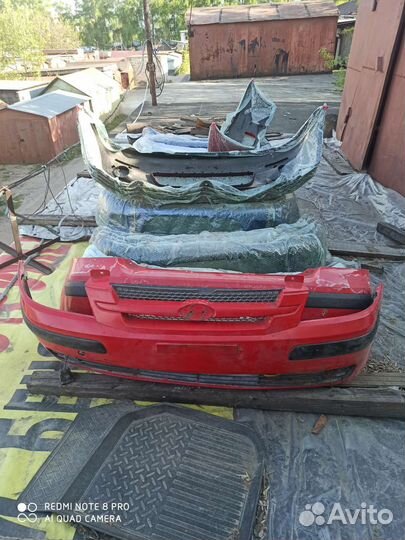 Бампер передний на Гетц 2002-2005