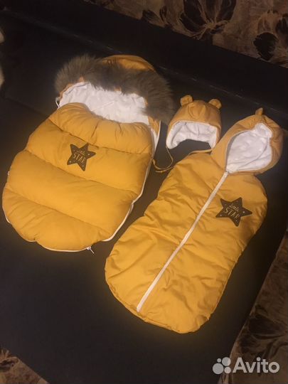 Детский конверт на выписку