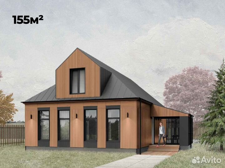 Каркасный дом под ключ