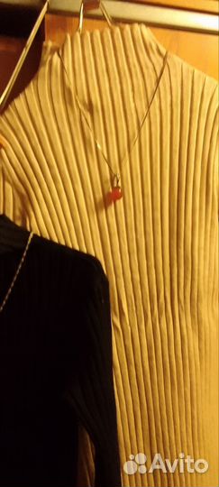 Модные трикотажные платья, плиссе безразмерные