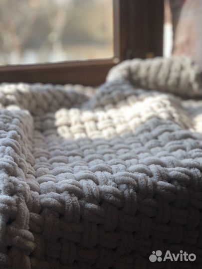 Плед одеяло плюшевый