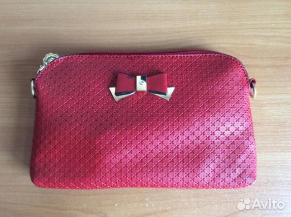 Сумка для девочки красная Kenka детская