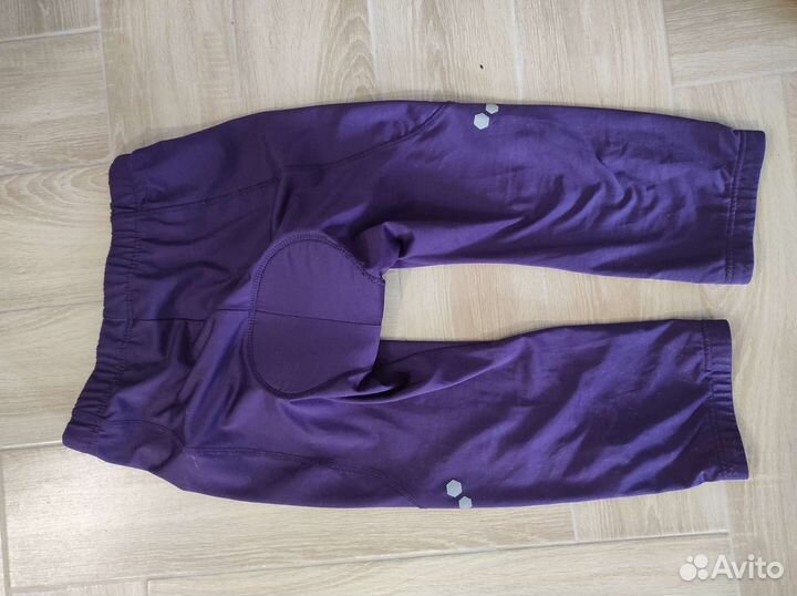 Велосипедки, размер М. Фиолетовые