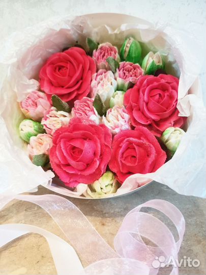 Сладкие букеты, букет на выпускной, зефир