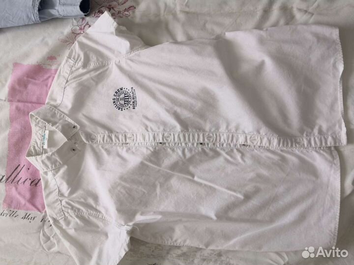 Рубашка для мальчика подростка 152