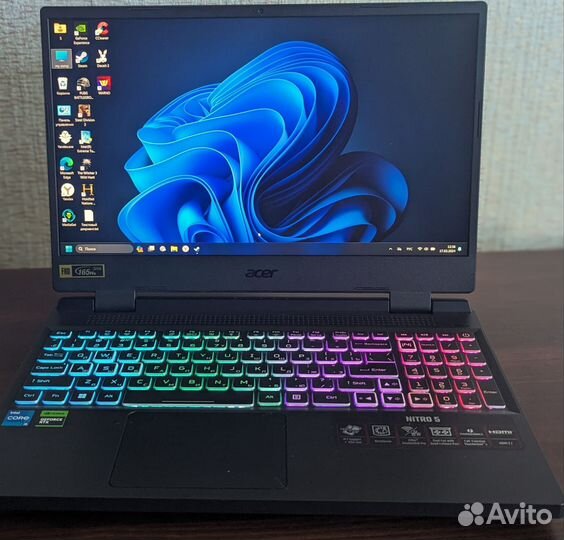 Игровой ноутбук Acer nitro 5 rtx 4050