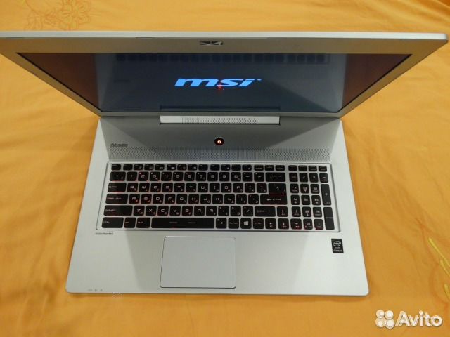 Игровой ноутбук MSI GTX 17.3 FulHD разрешением