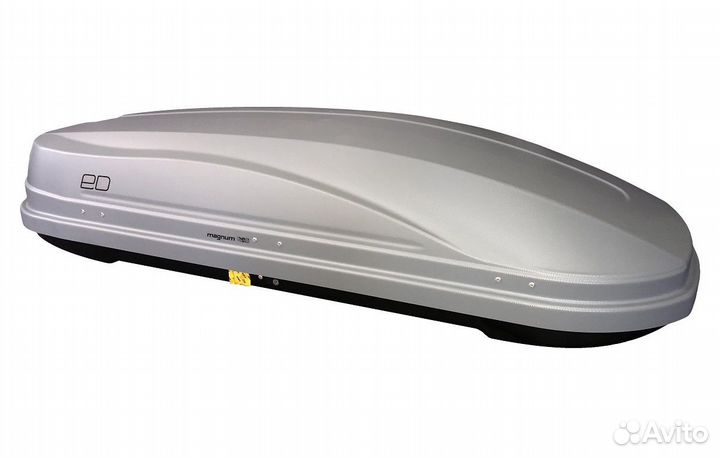 Бокс багажный ED Магнум 580 серый карбон