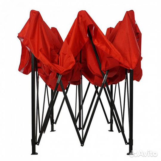 Шатер-гармошка Тент 3х3 метра вес 22 кг усиленный