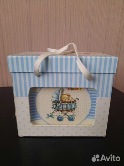 Новый детский набор посуды, фарфор