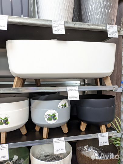 Кашпо для комнатных растений в ассортименте