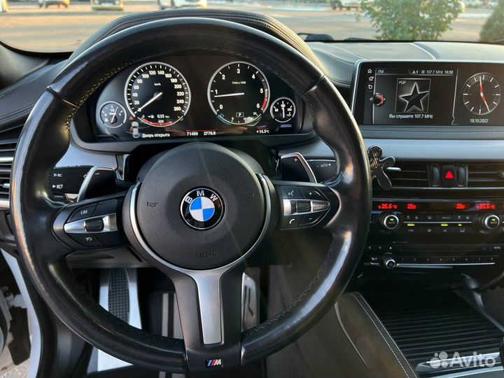 BMW X6 3.0 AT, 2017, 80 000 км
