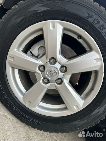Оригинальные диски на toyota rav4 r17