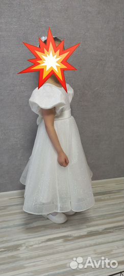 Платье для девочки 122 128