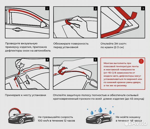 Дефлекторы окон с хромом LADA Xray 5D х/б 2015-н.в