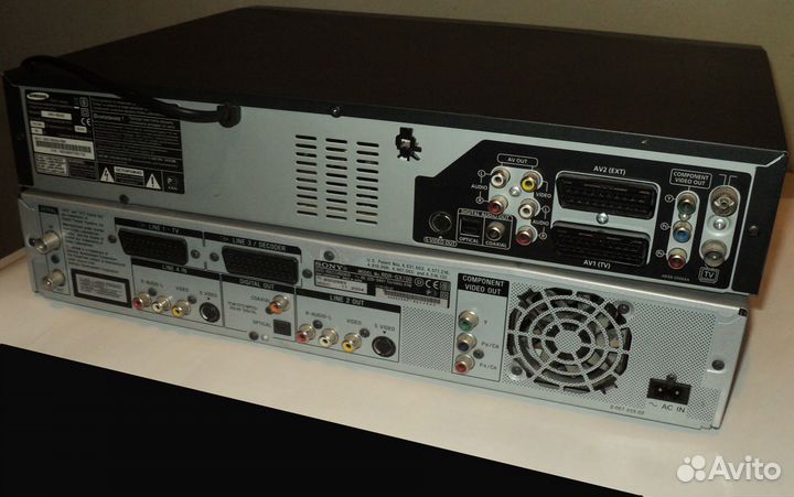 DVD Recorder Sony и DVD+VHS Recorder Samsung