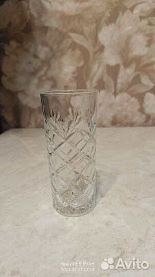 Рюмки, бокалы хрусталь