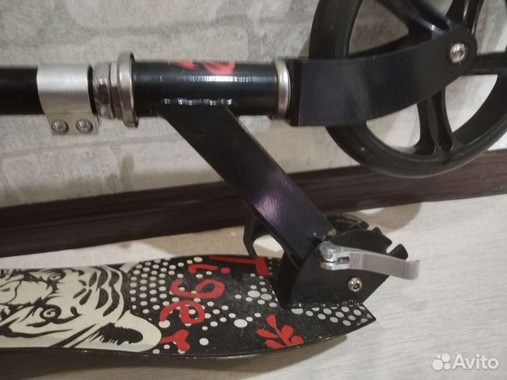 Самокат складной tiger двухколёсный