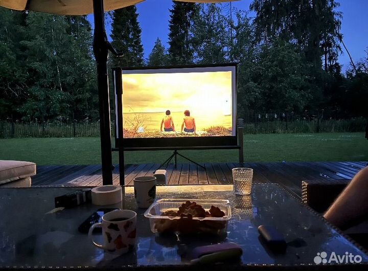 Аренда проектора с экраном