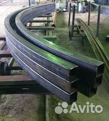 Гибка профильной трубы дуги на теплицы