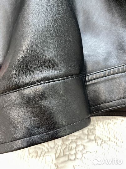 Косуха оверсайз из экокожи