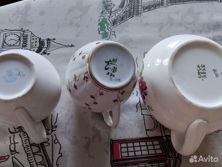 Молочник Вербилки, Соусник зик фарфор