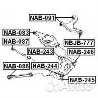 Сайленблок задней продольной тяги (infiniti M35/45