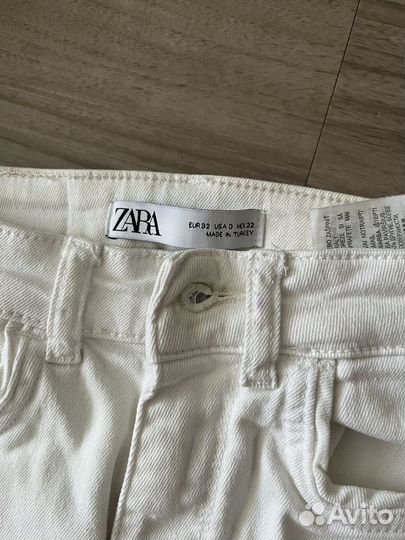 Джинсы zara женские 32