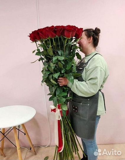 Букет роз 101 роза 51 роза