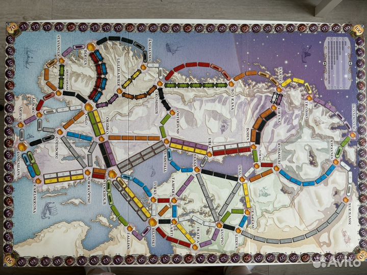 Настольная игра Ticket to Ride 2012год