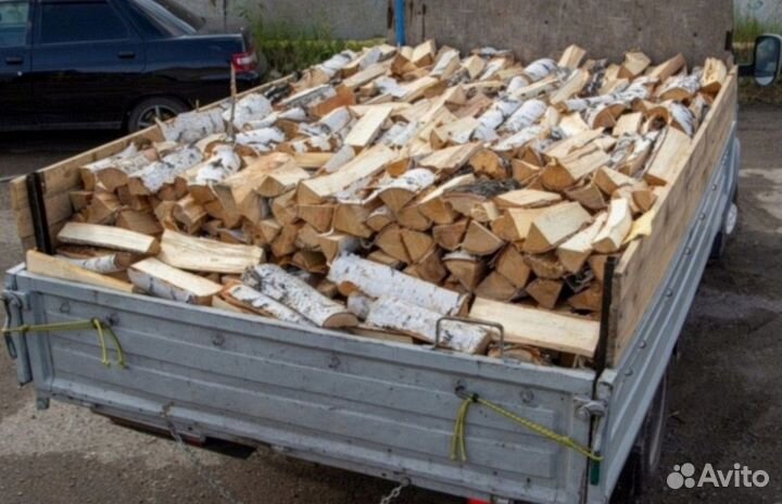 Дрова березовые естественной влажности