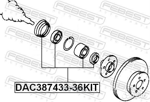 Подшипник ступицы