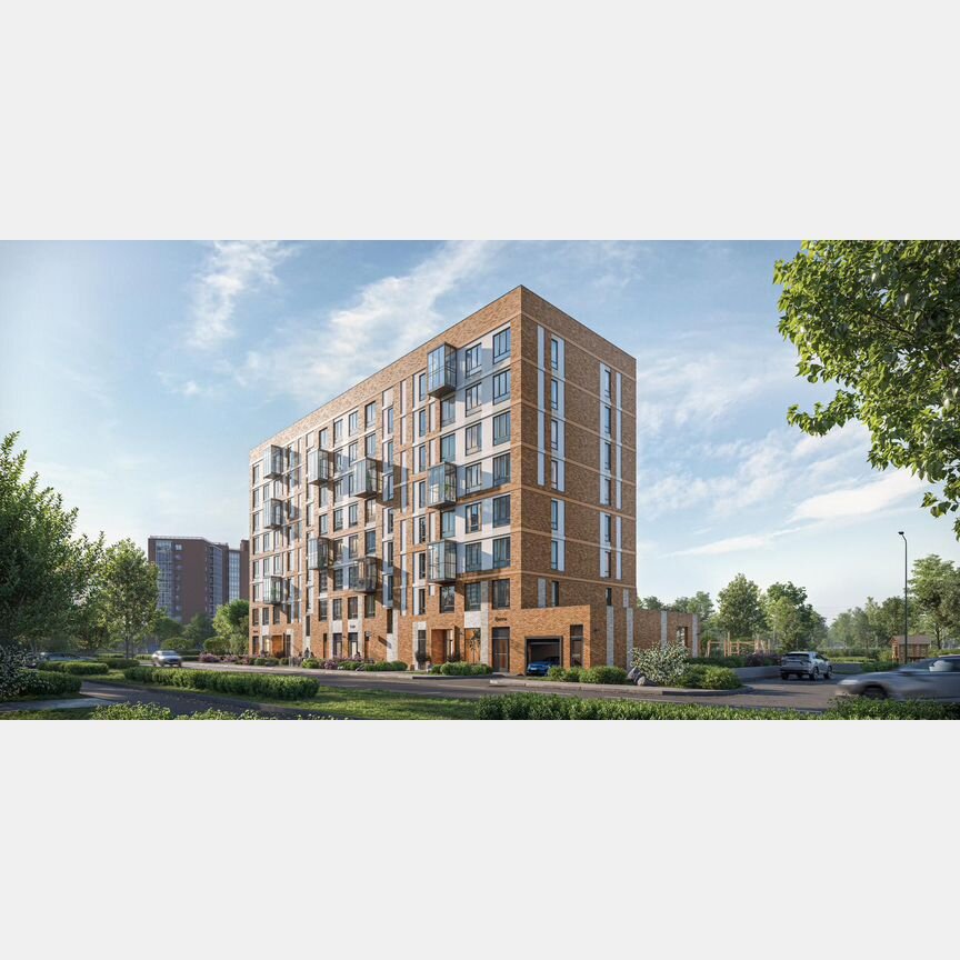 2-к. квартира, 49,6 м², 19/23 эт.