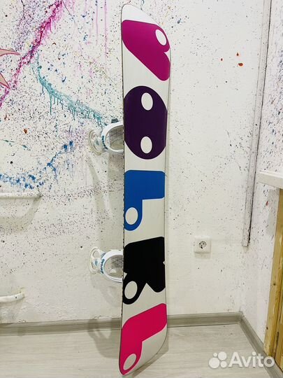 Сноуборд Volkl Shine 152 + крепы Burton