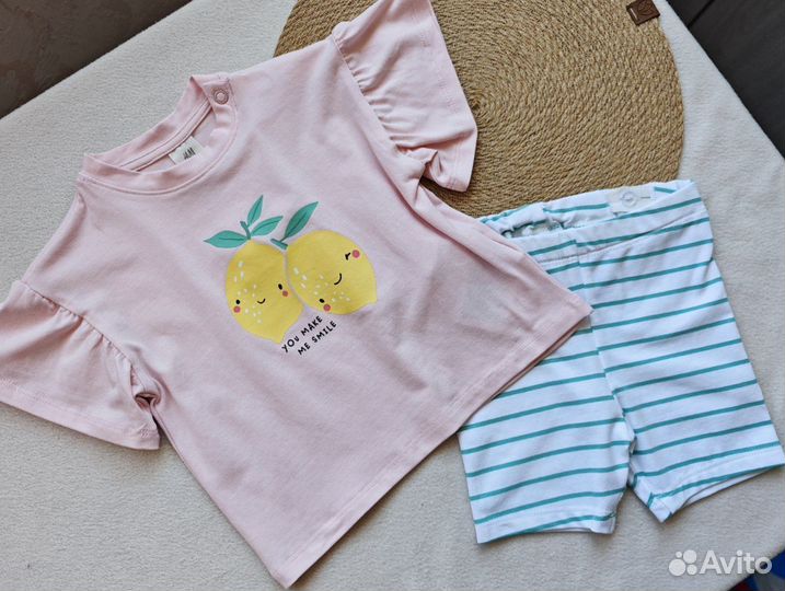 Комплект футболка велосипеде hm 68-86