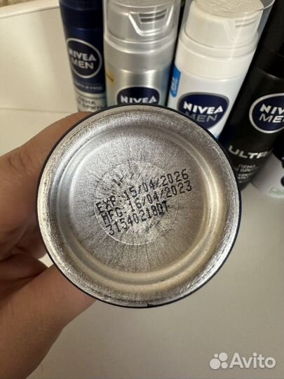Пена для бритья nivea