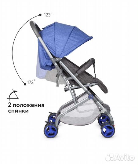 Коляска прогулочная Babyton Click новая