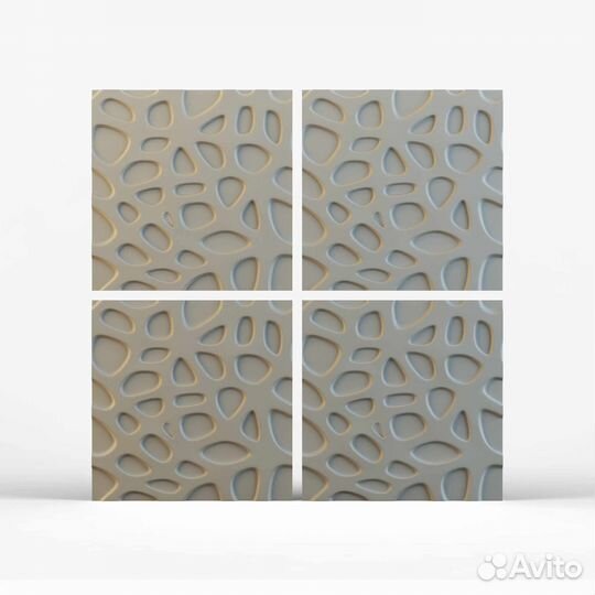 Гипсовая 3D панель 