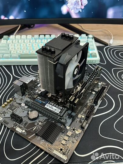 Комплект I3 12100f/gigabyte h610/DDR4 16gb