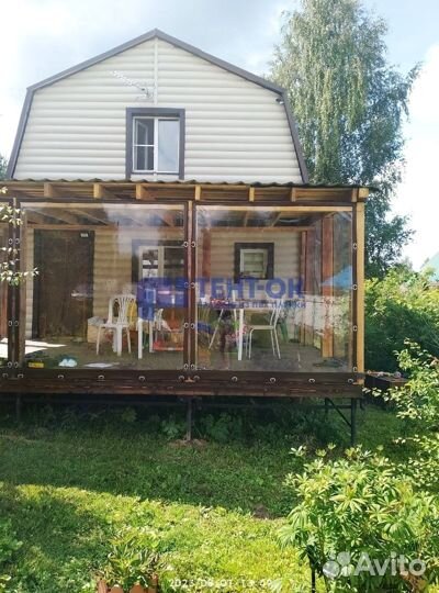 Мягкое стекло для беседок