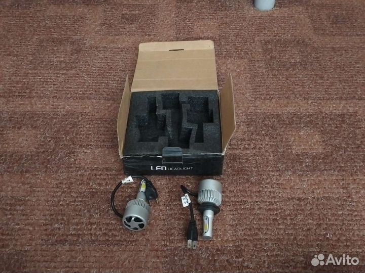 LED лампочки на авто H7