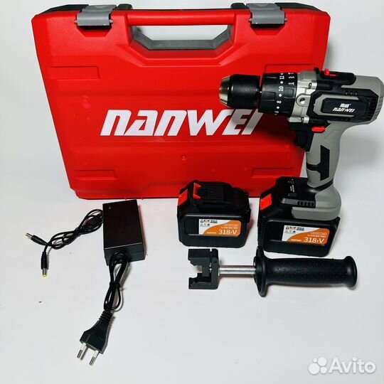 Шуруповерт для ледобура Nanwei 6Ач, 7,5Ач 150Нм