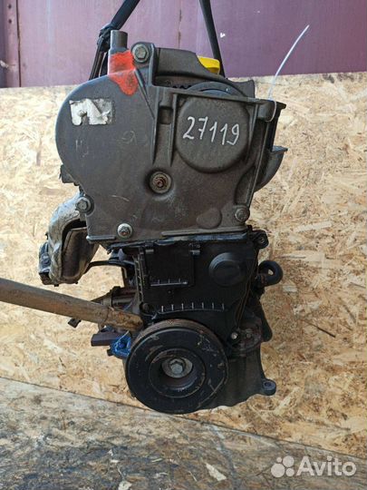 Двигатель в сборе K4M9766 Renault Scenic 2 рест