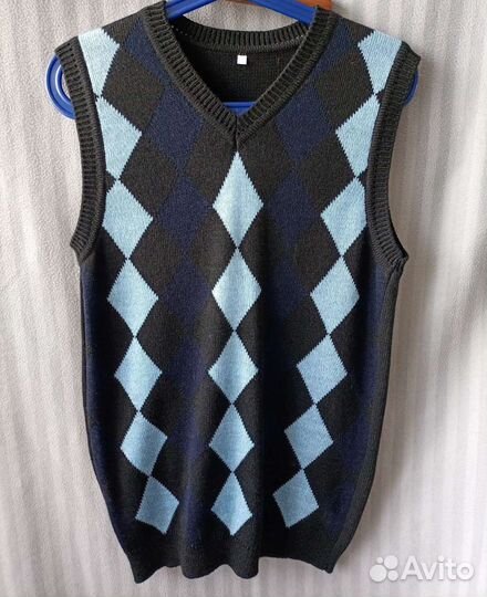 Жилетка для мальчика школьная 44-46