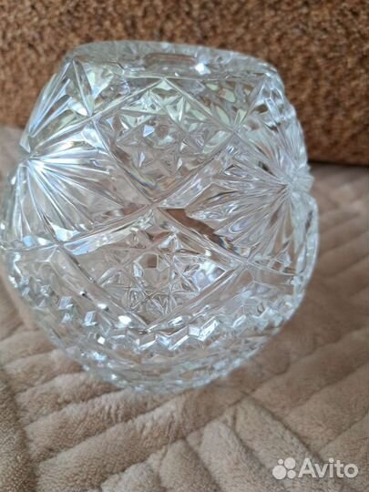 Ваза хрустальная СССР