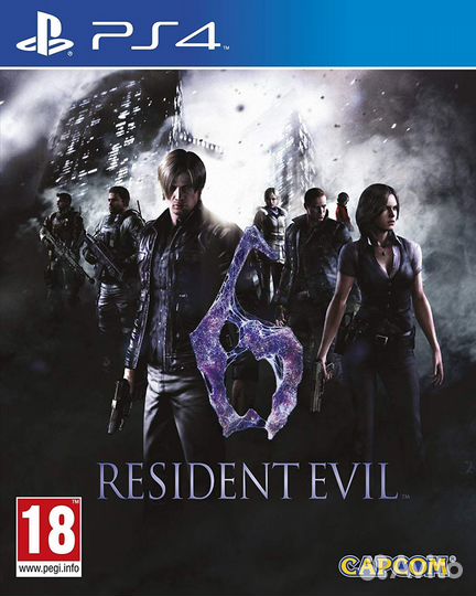 Resident Evil 6 (PS4) б/у