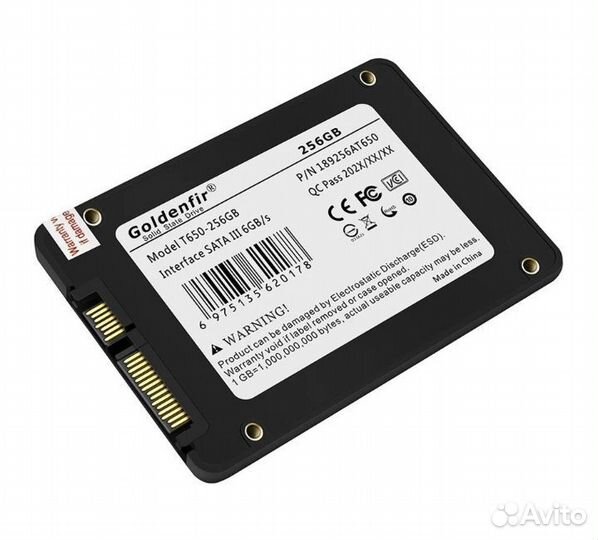 Ssd накопитель жесткий диск 256gb Goldenfir новый